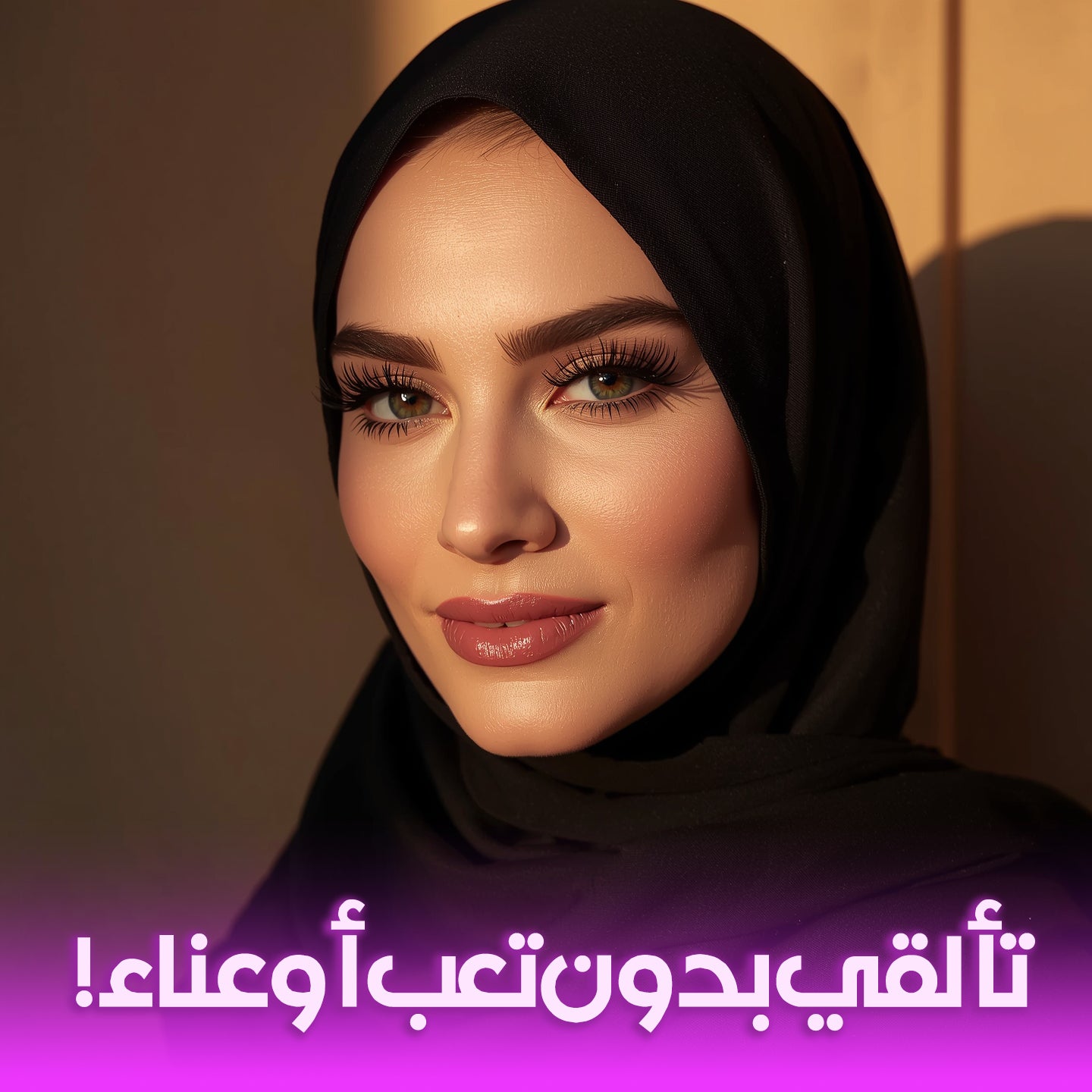 ✨ جمال طبيعي بدون عناء مع رموش مغناطيسية مبتكرة! ✨